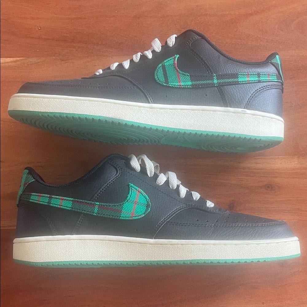 Nike Court Vision Black and White Sneakers